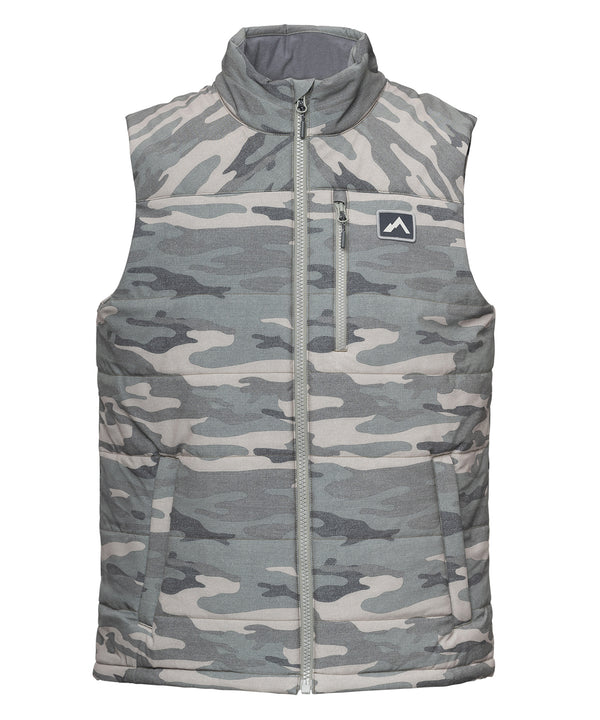 strafe outerwear Shadow Mountain Vest Distressed Moss Camo