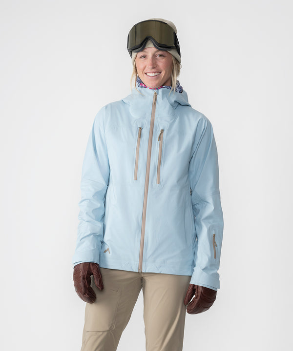 Strafe Outerwear Bliss 3L Shell Jacket Powder Blue