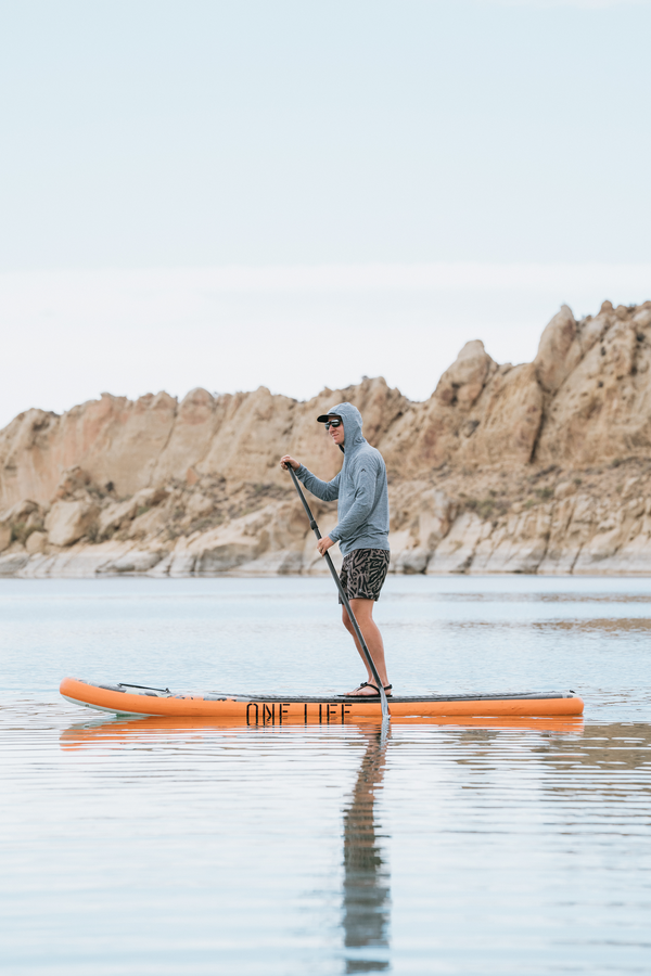 Strafe Outerwear Ms Sopris Sun Hoodie Blue Waters