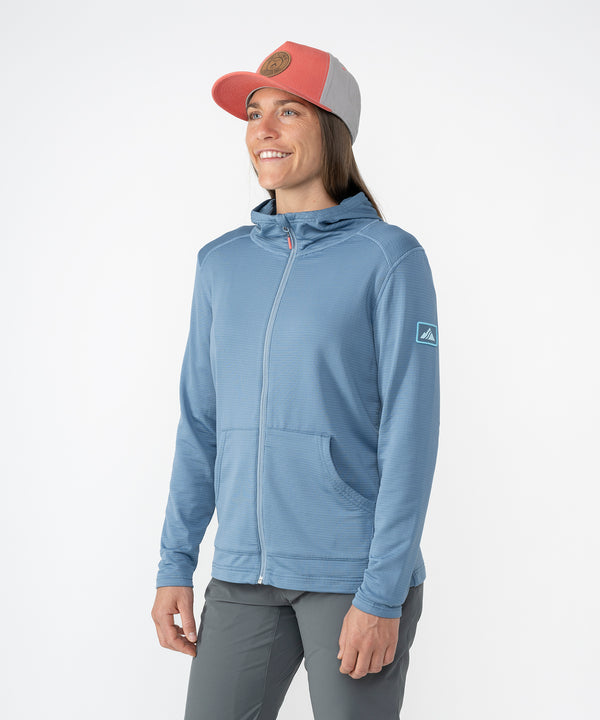 Strafe Outerwear W's Basecamp Full-Zip Storm Cloud Blue