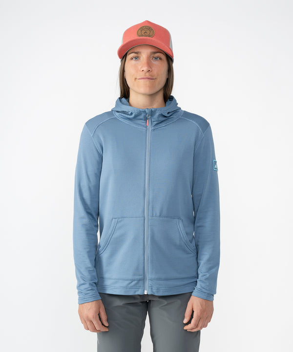 Strafe Outerwear W's Basecamp Full-Zip Storm Cloud Blue