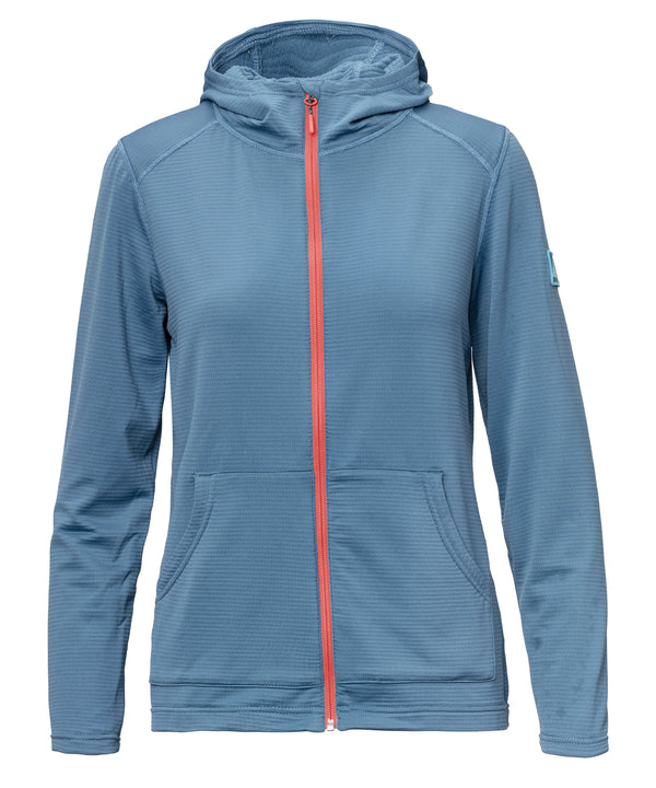 strafe outerwear W's Basecamp Full-Zip Storm Cloud Blue