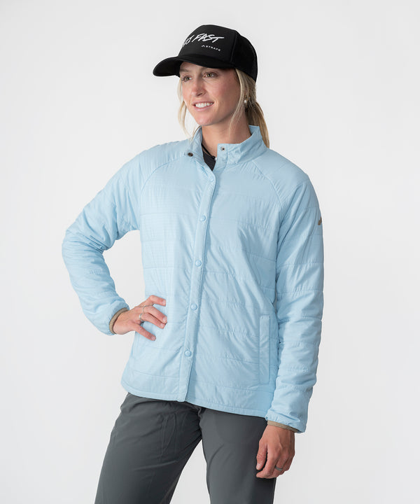 Strafe Outerwear W's Highlands Shirt Jacket Powder Blue