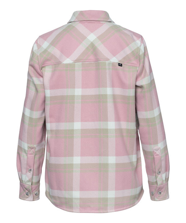Strafe Outerwear W's Mountain Time Flannel Dusty Rose