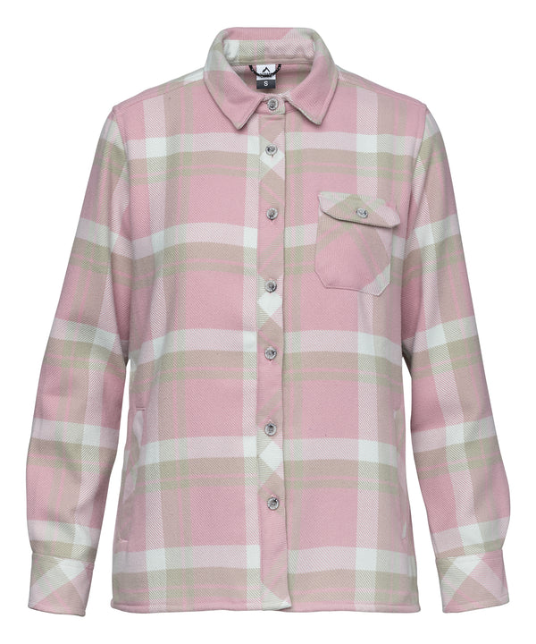 strafe outerwear W's Mountain Time Flannel Dusty Rose