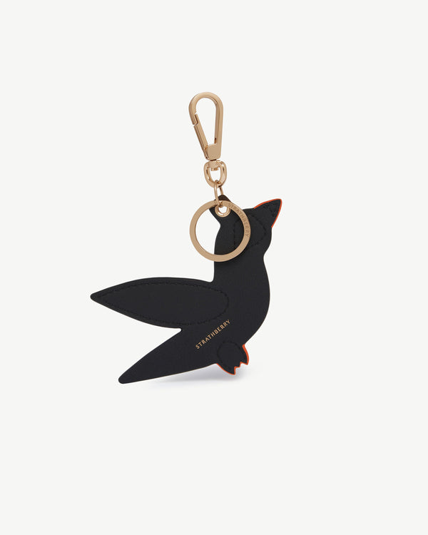 Strawberry Bag Charm - Puffin Black/Vanilla/Marmalade