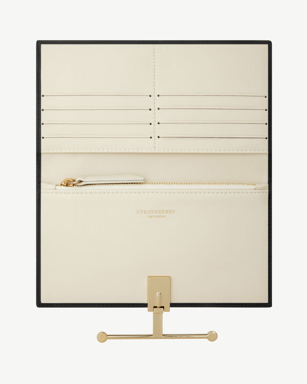 Strawberry Large Melville Street Wallet - Diamond/Black