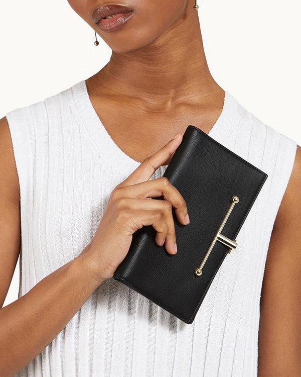 strawberry Large Melville Street Wallet - Diamond/Black