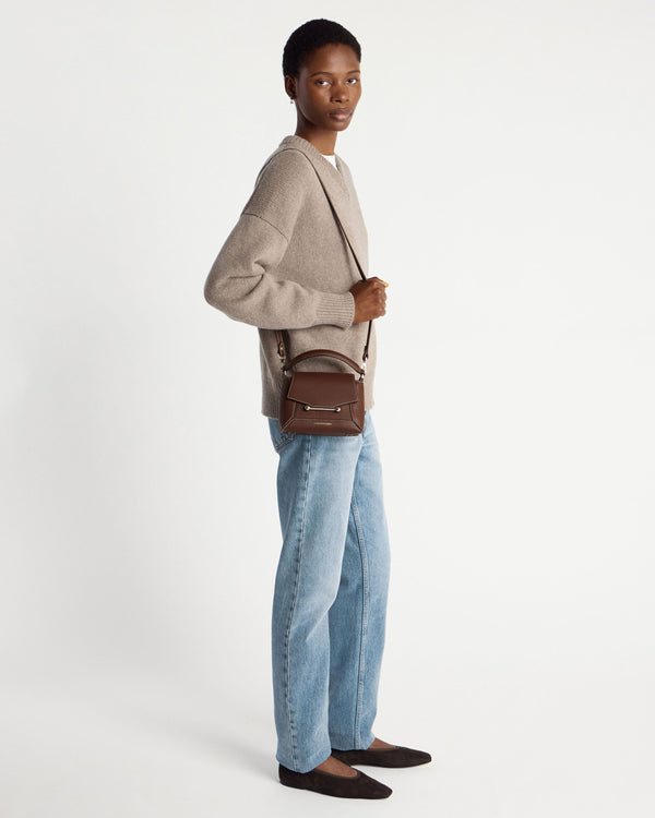 strawberry Mosaic Nano - Chocolate with Vanilla Stitch