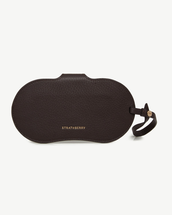 Strawberry Multrees Sunglasses Case - Espresso/Oxblood