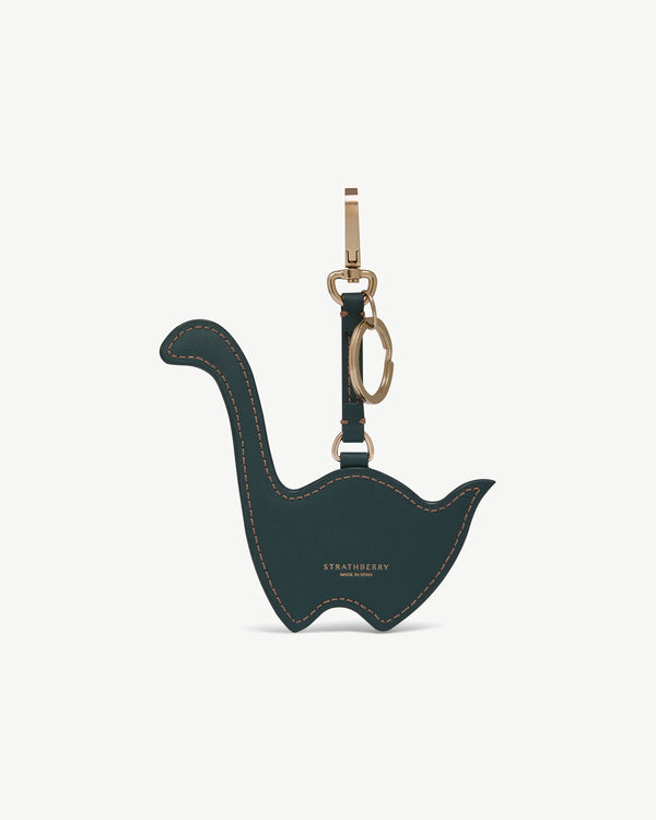 Strawberry Bag Charm - Nessie Bottle Green