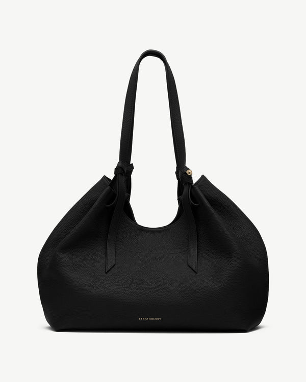 Strawberry Barra Tote - Black