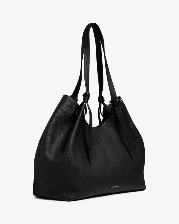 Strawberry Barra Tote - Black