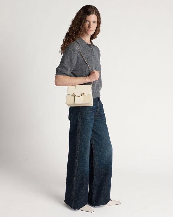 strawberry Box Crescent - Vanilla/Diamond