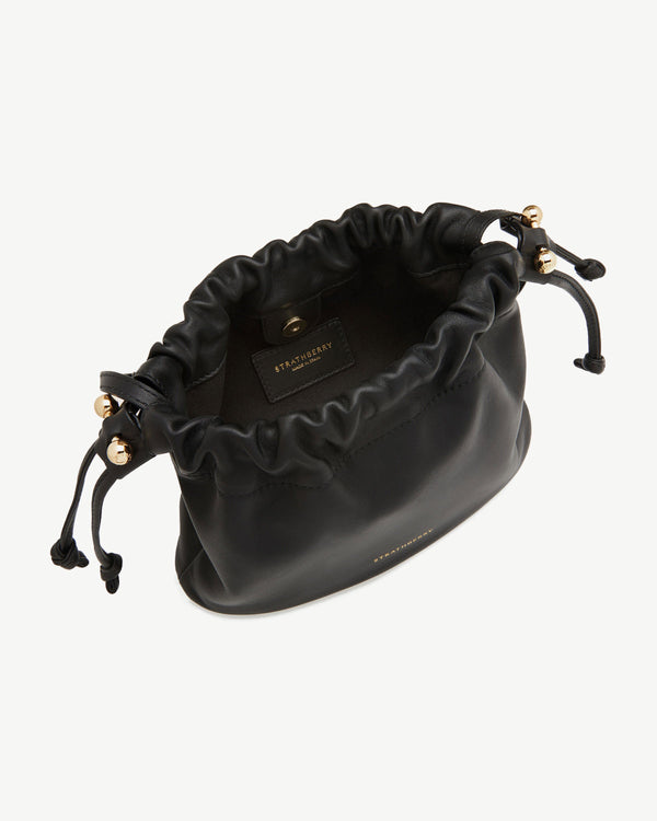 Strawberry Charlotte Drawstring - Black