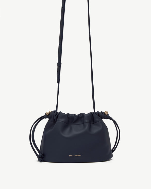 Strawberry Charlotte Drawstring - Marine Blue