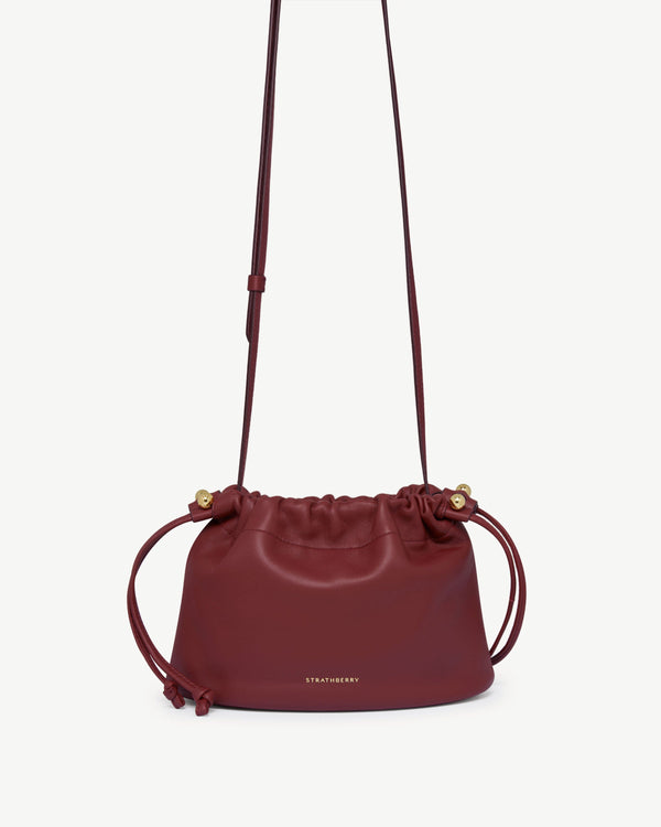 Strawberry Charlotte Drawstring - Oxblood