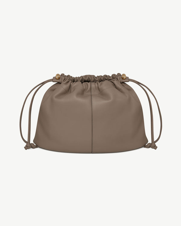 Strawberry Charlotte Midi Drawstring - Taupe