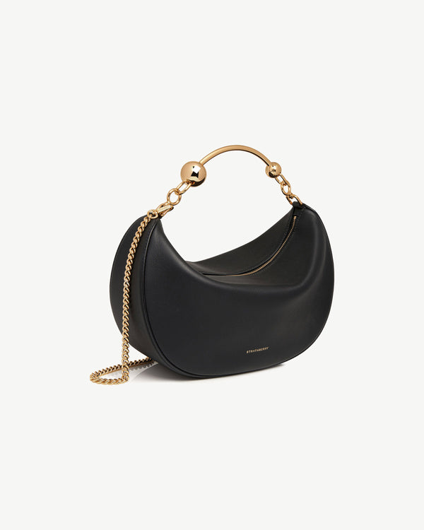 Strawberry Crescent Moon - Black