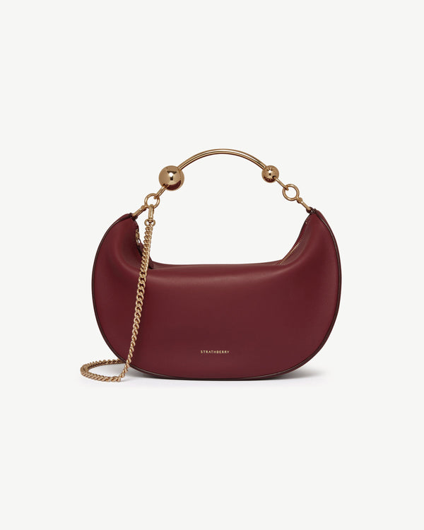Strawberry Crescent Moon - Oxblood