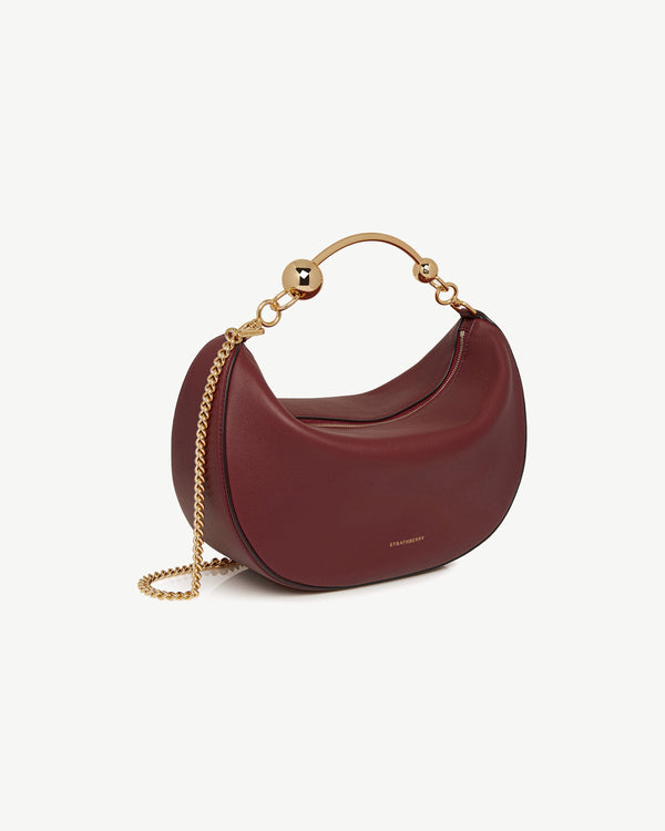 Strawberry Crescent Moon - Oxblood
