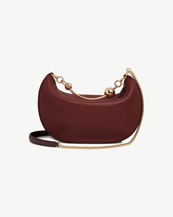 Strawberry Crescent Moon - Oxblood
