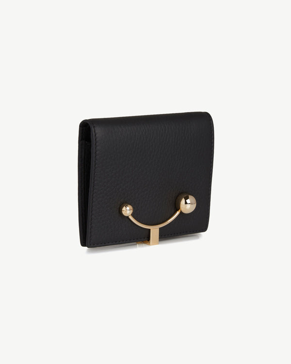 Strawberry Crescent Wallet - Black