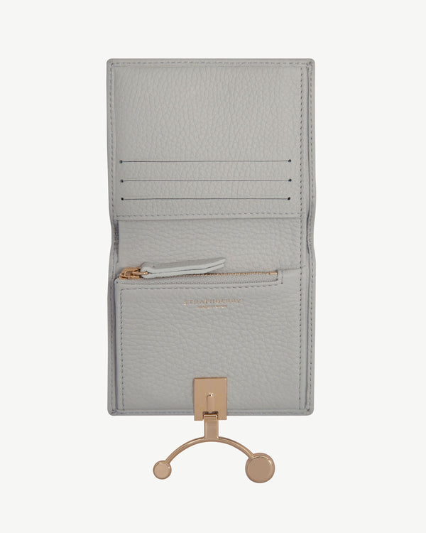 strawberry Crescent Wallet - Marble Grey