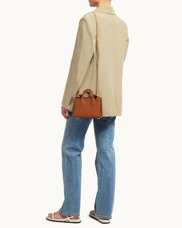 Strawberry Crossbody Chain Strap - Gold