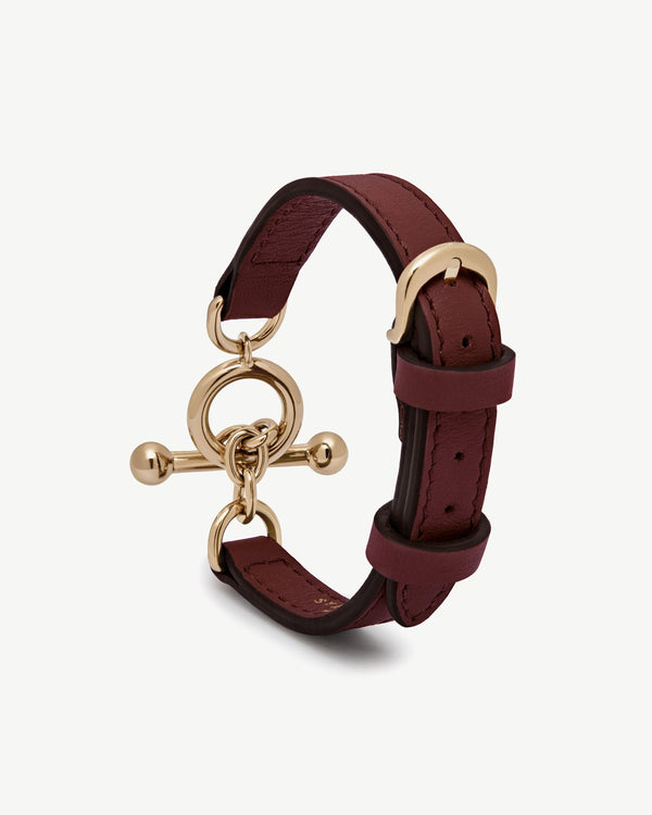 Strawberry Kite Bracelet - Oxblood