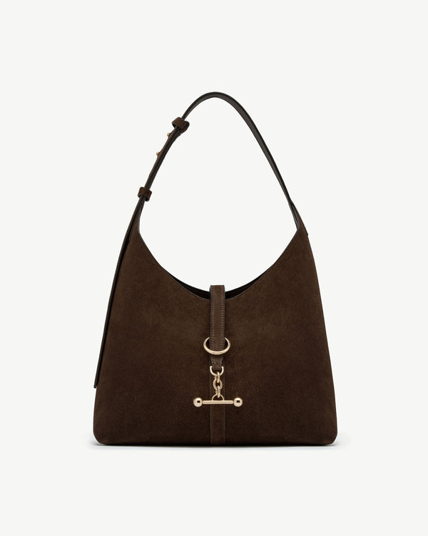 Strawberry Kite Hobo - Chocolate Suede