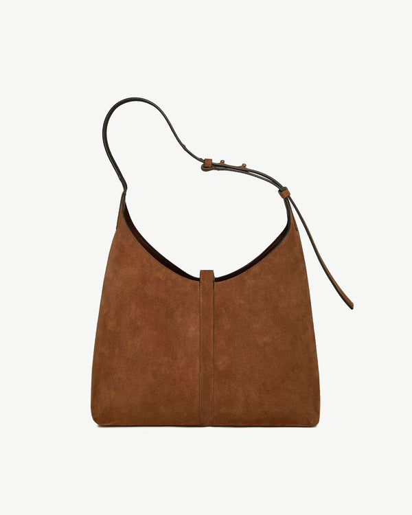 Strawberry Kite Hobo - Tan Suede