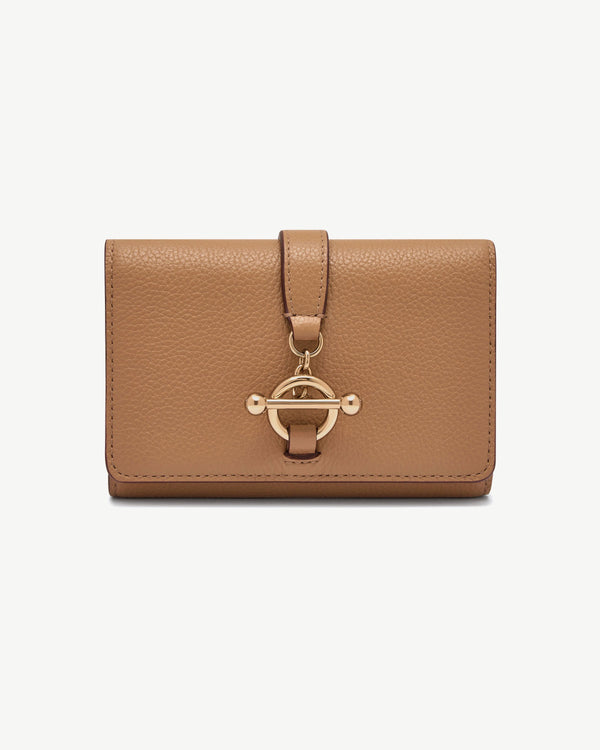 Strawberry Kite Medium Trifold Wallet - Caramel