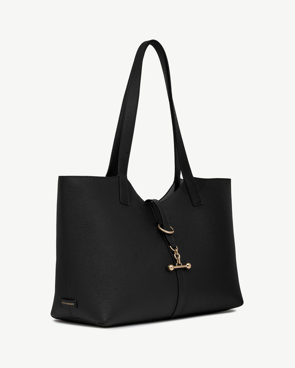 Strawberry Kite Tote - Black