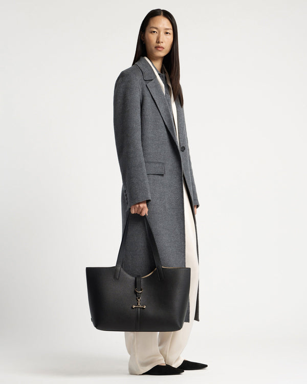 strawberry Kite Tote - Black