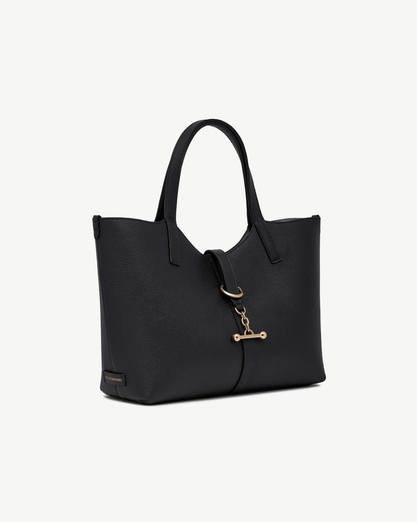 Strawberry Kite Tote Midi - Black
