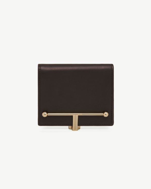 Strawberry Melville Street Wallet - Espresso/Rose