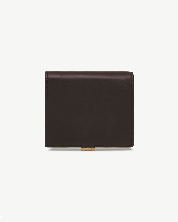 Strawberry Melville Street Wallet - Espresso/Rose