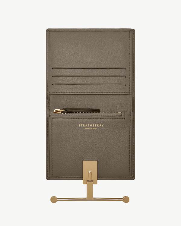 strawberry Melville Street Wallet - Taupe