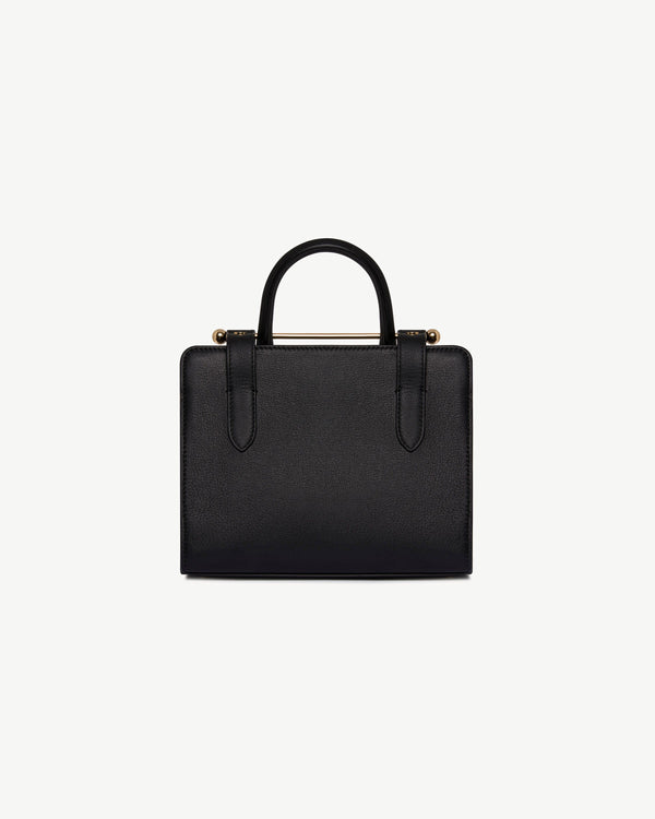 Strawberry Mini Tote - Black