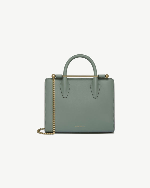 Strawberry Mini Tote - Library Green