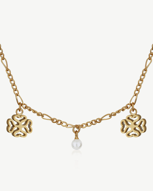 Strawberry Monogram Bracelet - 22 Carat Gold Gilded