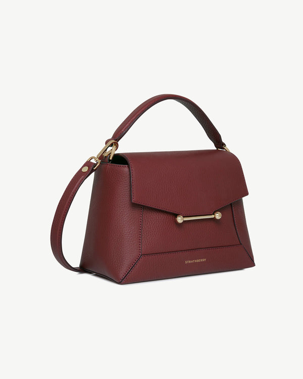 Strawberry Mosaic Bag - Oxblood