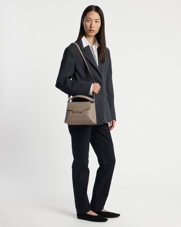 strawberry Mosaic Bag - Taupe