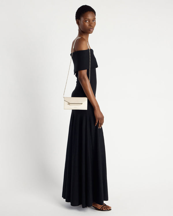 strawberry Multrees Chain Wallet - Vanilla/Diamond