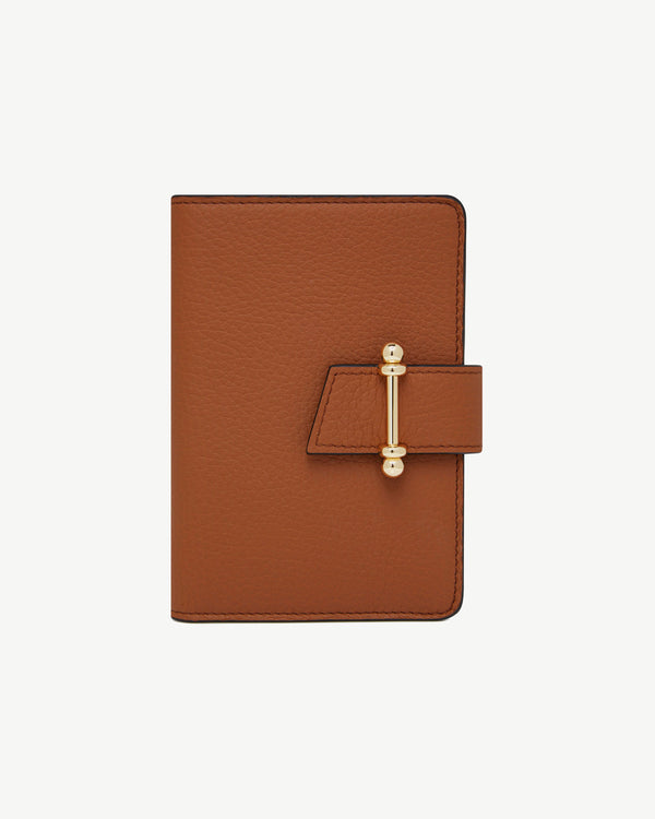 Strawberry Multrees Passport Holder - Tan