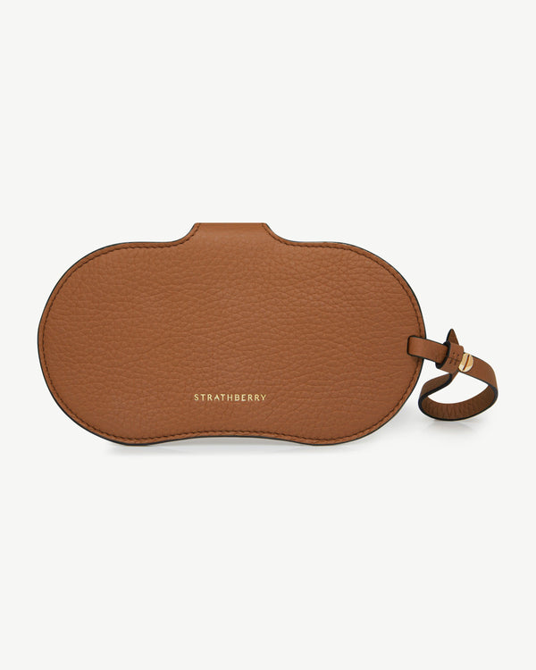 Strawberry Multrees Sunglasses Case - Tan