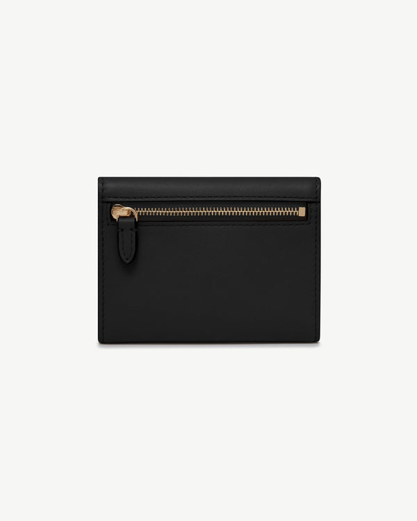 Strawberry Multrees Trifold Wallet - Black