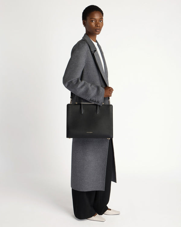 strawberry Tote - Black