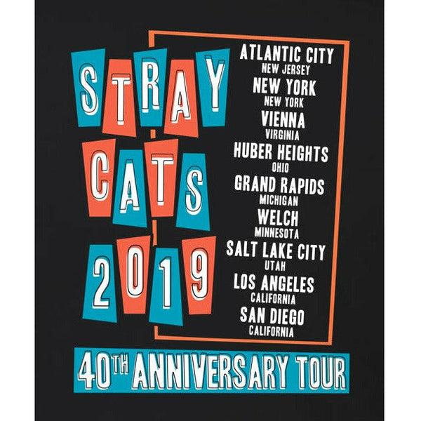 Stray Cats Stray Cats - 40th Anniversary Tour 2019 Itin T-Shirt